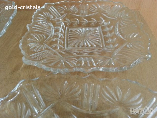 кристални чинии чинийки , снимка 4 - Антикварни и старинни предмети - 25517021