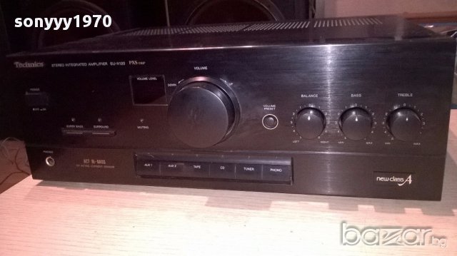 *Technics su-x120 made in japan-230w-stereo amplifier-внос швеицария, снимка 4 - Ресийвъри, усилватели, смесителни пултове - 16365784