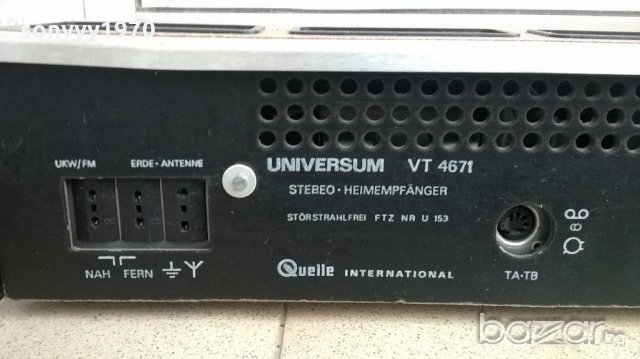universum vt 4671-stereo receiver-внос швеицария, снимка 9 - Ресийвъри, усилватели, смесителни пултове - 19815157