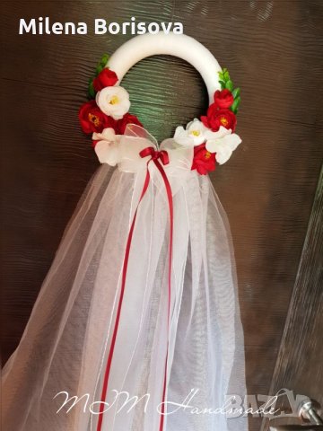 сватбена украса за врата, снимка 10 - Декорация - 22543610