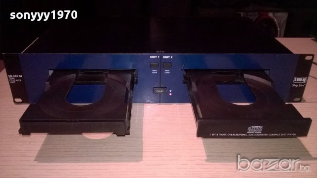 Img stage line cd-302dj dual cd player-внос швеицария, снимка 3 - Плейъри, домашно кино, прожектори - 13079972