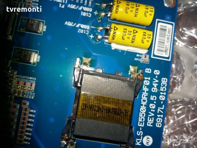 LED DRIVER 6917L-0153B KLS-E550HORHF01 B REV:0.5, снимка 2 - Части и Платки - 21634227