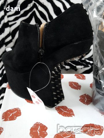 екстравагантни обувки, снимка 4 - Дамски обувки на ток - 11056741