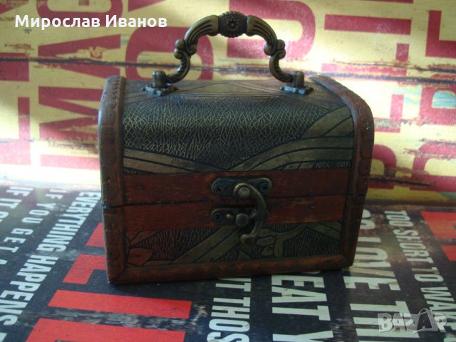 ^^ Сандъче ^^ - от остров Лефкада, от дърво, снимка 1