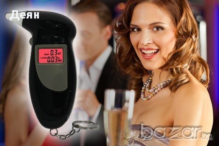 0412 Дигитален алкохолен дрегер с мущук