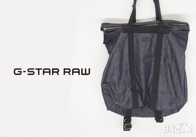 Нова раница/чанта G Star Estan Denim Shopper, оригинал, снимка 3 - Чанти - 25167579
