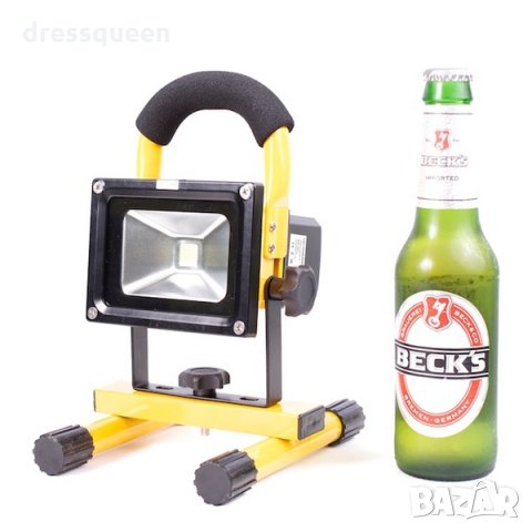 Акумулаторен LED прожектор със стойка 12/220v - код 1105, снимка 8 - Други спортове - 13272385
