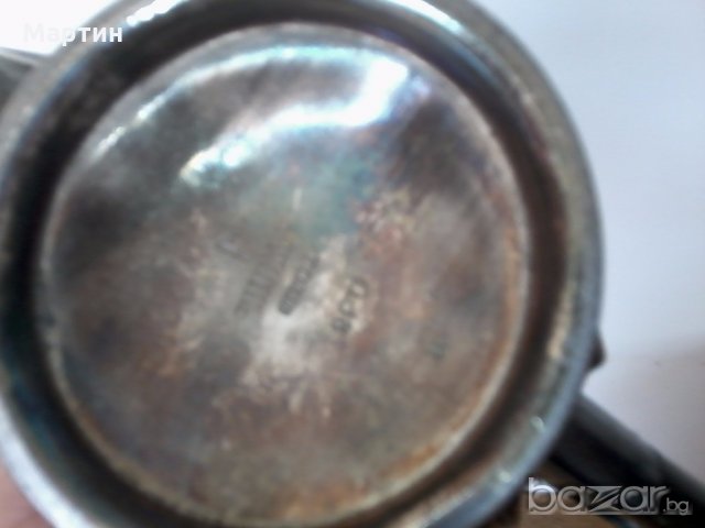 Стар масивен посребрен - Чайник - 1бр!(5555597), снимка 3 - Други стоки за дома - 18629816