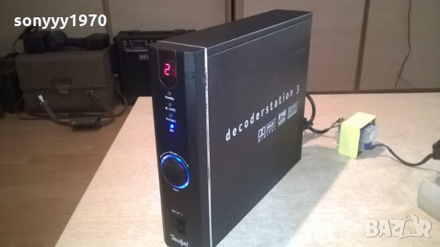 teufel decoderstation 3 germany+захранване-внос швеция, снимка 5 - Ресийвъри, усилватели, смесителни пултове - 25454441