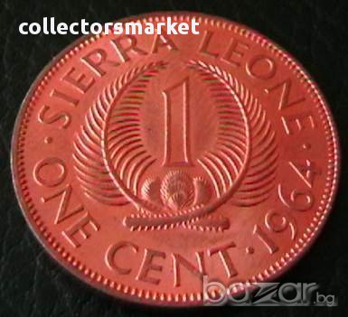 1 цент 1964, Сиера Леоне
