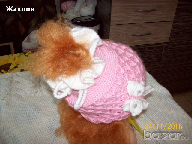 Плетени детски шапки и шалове, снимка 12 - Шапки - 16544679