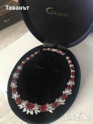 Сребърно колие Galdini, снимка 4 - Колиета, медальони, синджири - 22363018