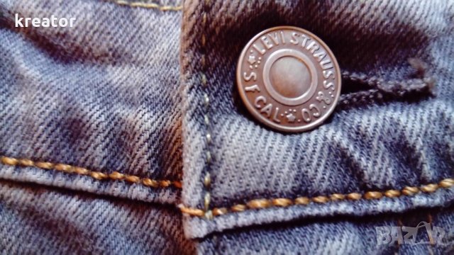  НОВО!!! levi's jeans оригинал размер 30/32 цвят сив levi strauss мъжки дънки, снимка 10 - Дънки - 22462688