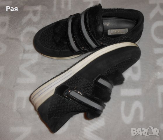Черни спотни обувки Dolce Gabbana 100 % кожа, снимка 2 - Детски маратонки - 24338765