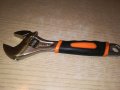 френски ключ 8 инча с гумена дръжка-21см-нов, снимка 3