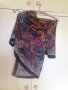 Дамски шал от фин плат, снимка 1 - Шапки - 18330154