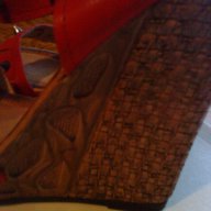 червени сандали, снимка 3 - Сандали - 14631041