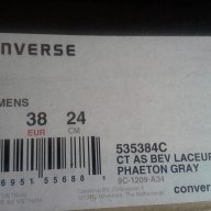 Кецове/ботуши Converse All Star Beverley, естествен велур, снимка 4 - Дамски ботуши - 11783806