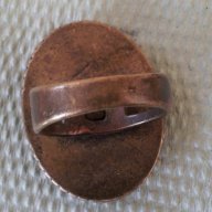 Стар бронзов масивен пръстен добре запазен за времето си , снимка 2 - Антикварни и старинни предмети - 12630383