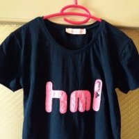 Дам.тениска-"MHA"-/памук/,цвят-тъм.синя. Закупена от Германия., снимка 3 - Тениски - 21961658