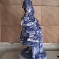 порцеланова статуетка-викторианска дама, снимка 7 - Антикварни и старинни предмети - 17468172