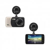 Видеорегистратор/камера D120 HD за автомобил, записваща с вграден микрофон, екран 4" 3MPx, снимка 1 - Аксесоари и консумативи - 24728672
