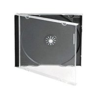 Единична CD BOX 10mm black, Jewel Case for 1cd - черна кутия, снимка 1 - CD дискове - 22366752