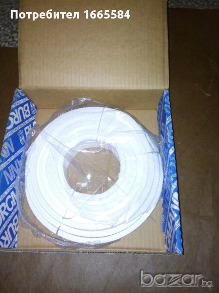 Набивка тефлонова /PTFE/ BURGMANN CHEMSTAR 6226, снимка 1