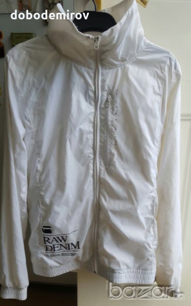 Бяло яке G-STAR Summer Jacket, оригинал, снимка 1