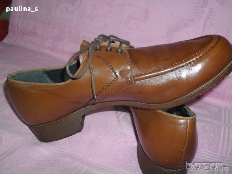 Обувки модел Oxford / марка Tiger / естествена кожа, снимка 1