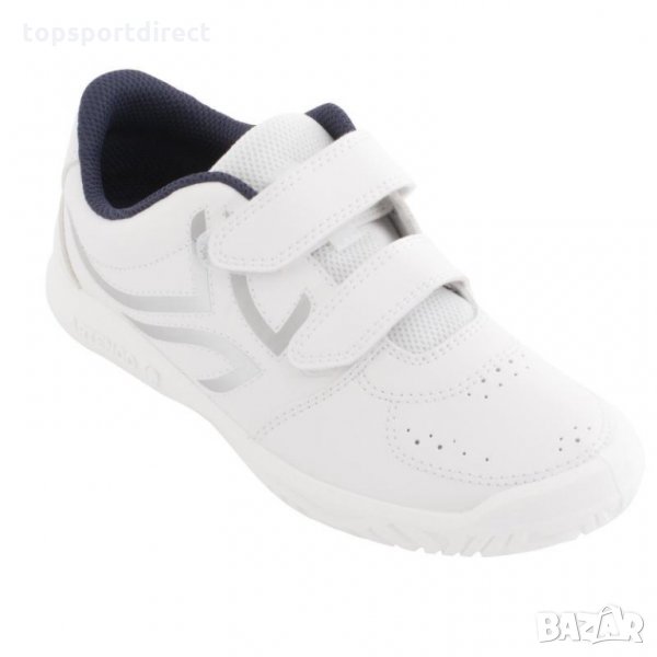 ДЕТСКИ ТЕНИС ОБУВКИ TS100, БЯЛО/СИНЬО ARTENGO, снимка 1