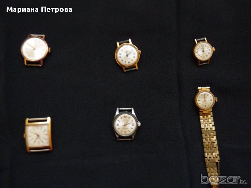Лот от дамски часовници - механични и на батерия, снимка 1