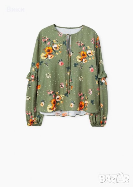 Флорален топ, снимка 1