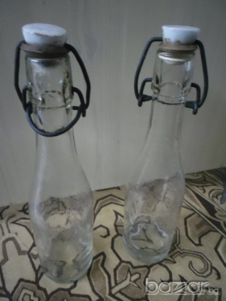 ретро лимонадени шишета 2 бр, снимка 1