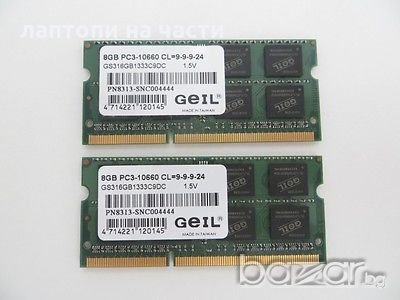  RAM памети за лаптоп 8GB Dual Channel PC3-10660 1333MHz, снимка 1