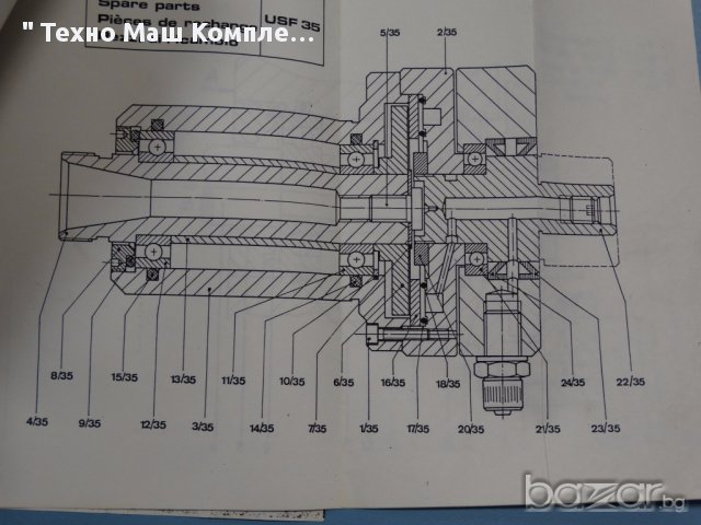 Приспособление за шлайфане на пуасони Joisten&Kettenbaum, снимка 11 - Други машини и части - 16235181
