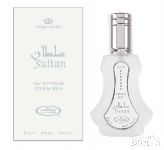 Дълготраен Арабски Парфюм ОРИГИНАЛ Al Rehab 0% АЛКОХОЛ Султан SULTAN 35мл страхотен мъжки аромат, снимка 1