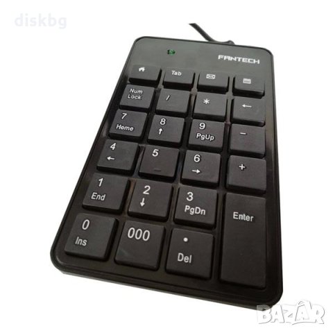 Нова цифрова клавиатура, Numeric Keypad FANTECH, FTK-801, снимка 2 - Клавиатури и мишки - 22425140