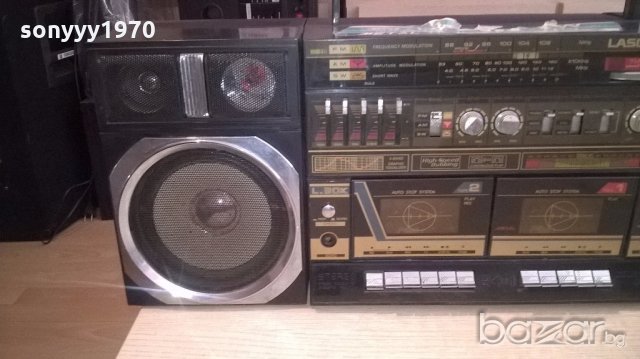 lasonic with disco light-голям двукъсетъчен-АНТИКА, снимка 7 - Ресийвъри, усилватели, смесителни пултове - 19438838