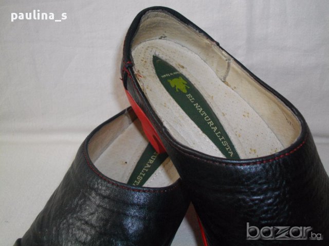 Ортопедично сабо, чехли, обувки "El Naturalista"original brand / естествена кожа и латекс, снимка 4 - Дамски елегантни обувки - 17801300
