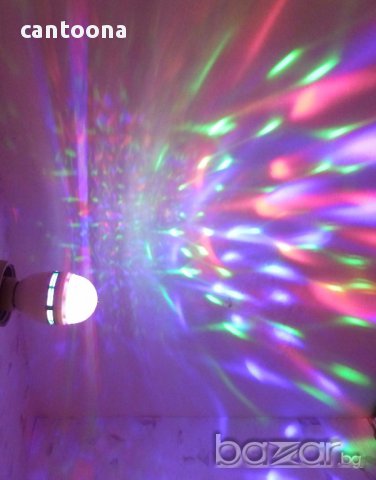 Дисколампа въртяща W-998, снимка 2 - Крушки - 13420875