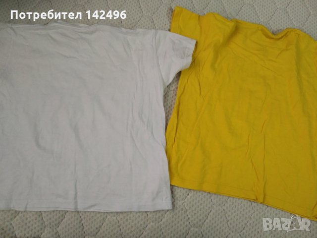 2 броя тениски, снимка 1 - Детски тениски и потници - 23043370