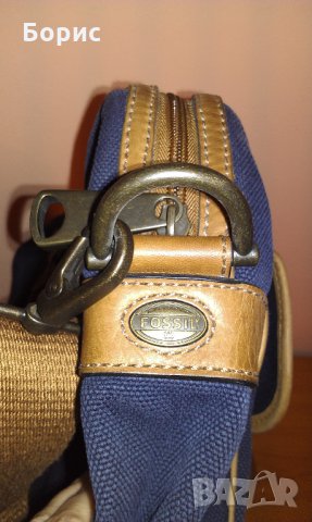 Fossil-Top Zip Workbag- Чанта, снимка 4 - Чанти - 25718241
