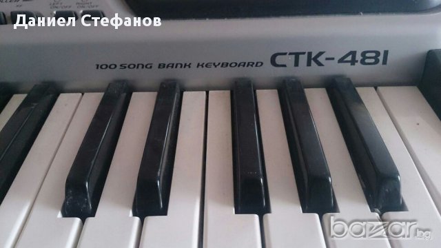 Casio ctk-481, снимка 3 - Синтезатори - 14792511
