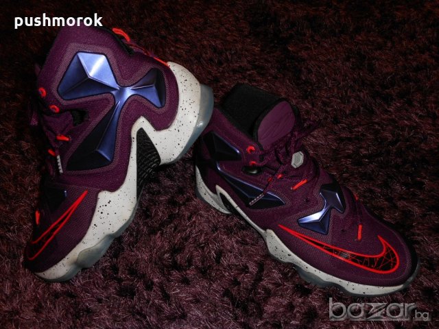 Nike LEBRON 13 "Mulberry", снимка 3 - Маратонки - 20968596