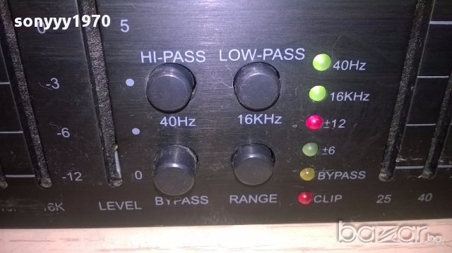 Boost eq-215s dual 15 band equalizer-внос швеицария, снимка 4 - Ресийвъри, усилватели, смесителни пултове - 12925918