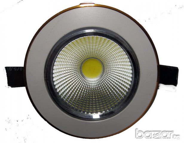 LED луничка за вграждане - 5 W, с траф, снимка 1 - Лед осветление - 9572026