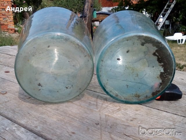 Дамаджана,Дамаджани,Стъклен съд, снимка 4 - Антикварни и старинни предмети - 17513894