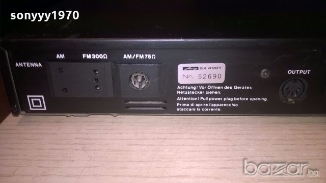 metz macasound sx4981-high fidelity-tuner-внос швеицария, снимка 17 - Ресийвъри, усилватели, смесителни пултове - 18549489