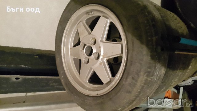 дуралуминеви джанти 4х100 R15 и R14 с летни гуми